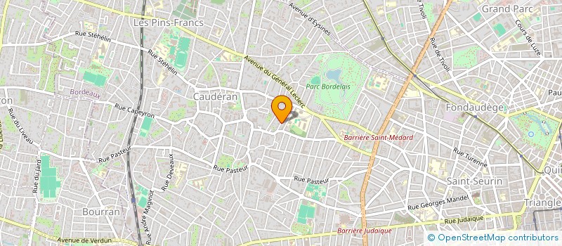 localisation de l'entreprise LEGEND DRIVERS à BORDEAUX