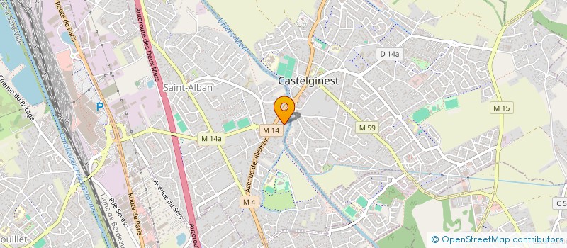 localisation de l'entreprise LEGEND MINI CARS à SAINT-ALBAN