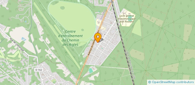 localisation de l'entreprise LEGEND RACING CLUB à CHANTILLY