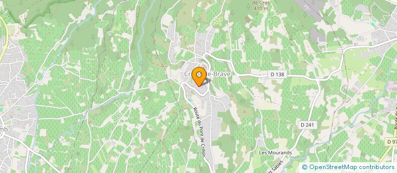 localisation de l'entreprise LEGEND SAS  CRILLON-LE-BRAVE