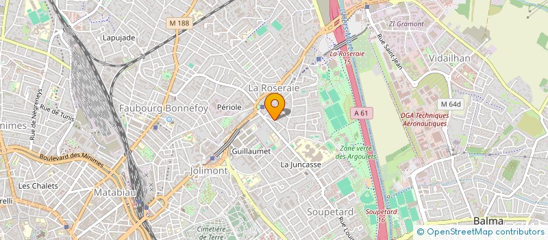 localisation de l'entreprise LEGEND STORY à TOULOUSE