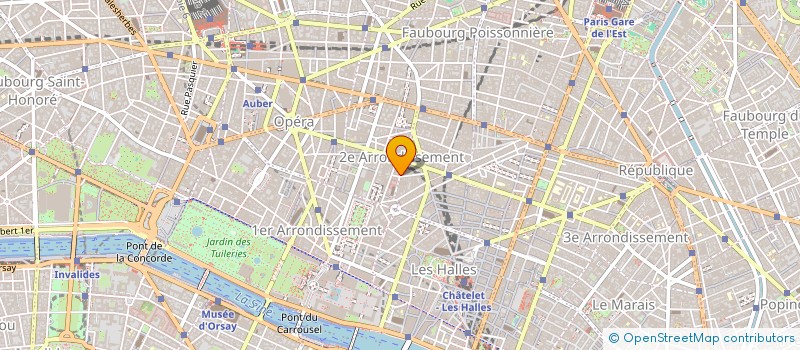 localisation de l'entreprise LEGENDE  PARIS