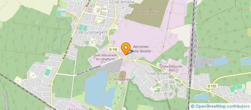 localisation de l'entreprise LEGENDE PARE-BRISE  WITTELSHEIM