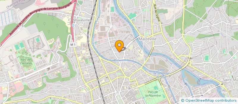 localisation de l'entreprise LEGENDES  NANCY