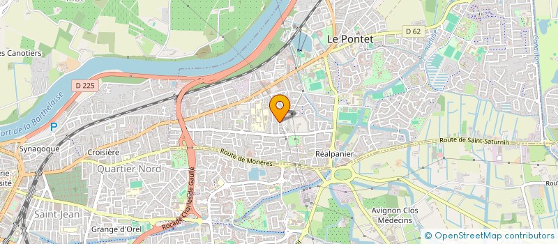 localisation de l'entreprise LEGENDES URBAINES COMPAGNIE  LE PONTET