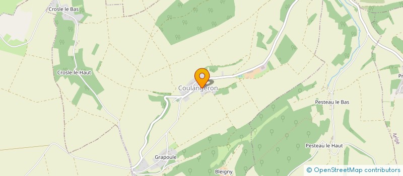 localisation de l'entreprise LEGENDRE  COULANGERON