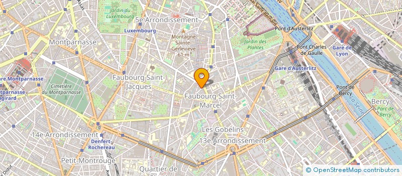 localisation de l'entreprise LEGENDRE GASTADELLO à PARIS