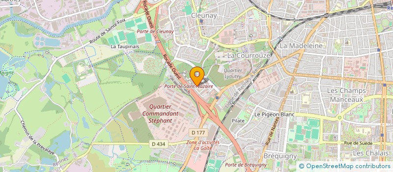 localisation de l'entreprise LEGENDRE HAUTS DE FRANCE à SAINT-JACQUES-DE-LA-LANDE