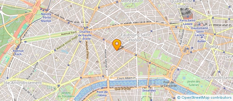 localisation de l'entreprise LEGENDRE HOLDING 120  PARIS