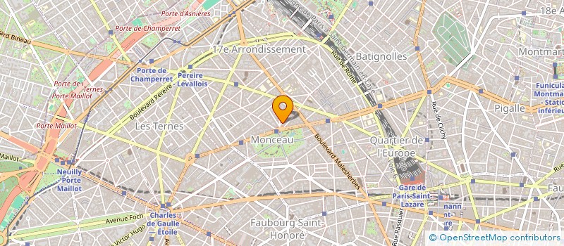 localisation de l'entreprise LEGENDRE HOLDING 65 à LEVALLOIS-PERRET