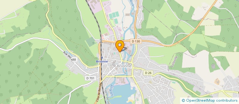 localisation de l'entreprise LEGENDRE LOISIRS à BRIONNE
