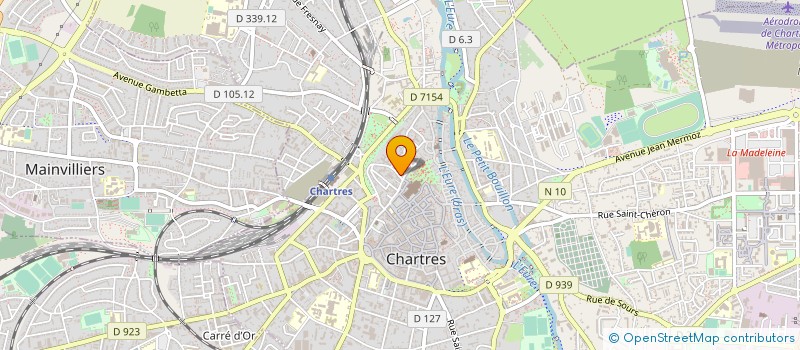 localisation de l'entreprise LEGENDRE-MOMMAELS à CHARTRES