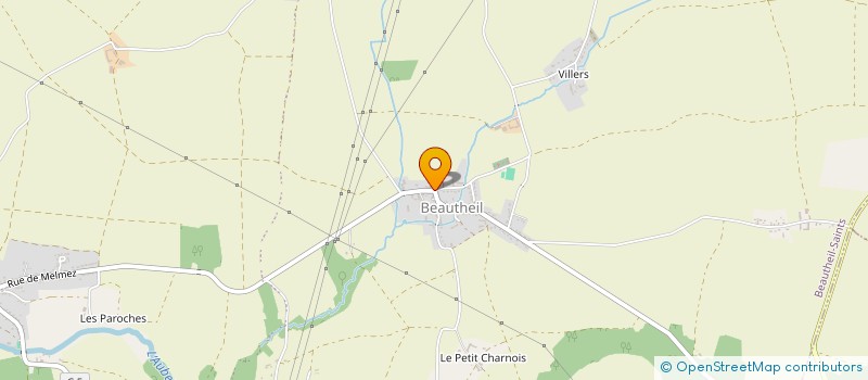 localisation de l'entreprise LEGENDRE SERVICES  BEAUTHEIL-SAINTS