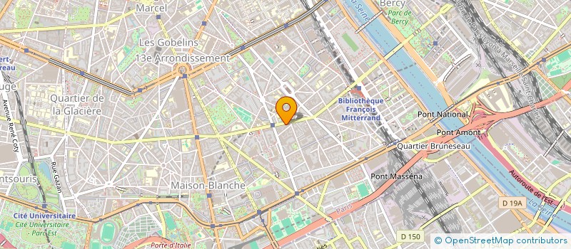 localisation de l'entreprise LEGENDRE-TOLBIAC  PARIS