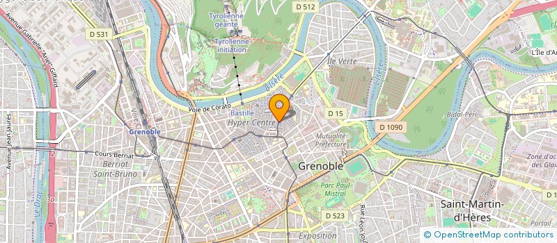 localisation de l'entreprise LEGER ANDRE à GRENOBLE