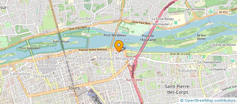 localisation de l'entreprise LEGER-CHARTIER  TOURS