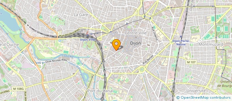 localisation de l'entreprise LEGER MAINTENANCE CAISSE ENREGISTREUSES à DIJON