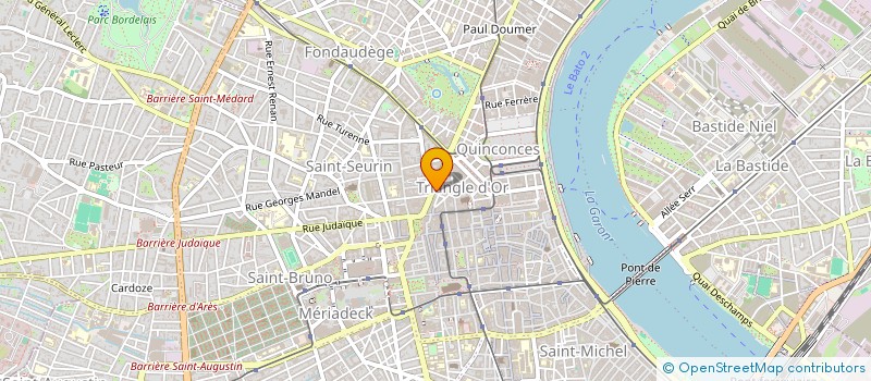 localisation de l'entreprise LEGI CONSEILS  BORDEAUX