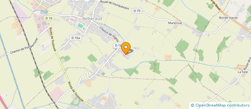 localisation de l'entreprise LEGI ELEGI EGI  BAZIEGE