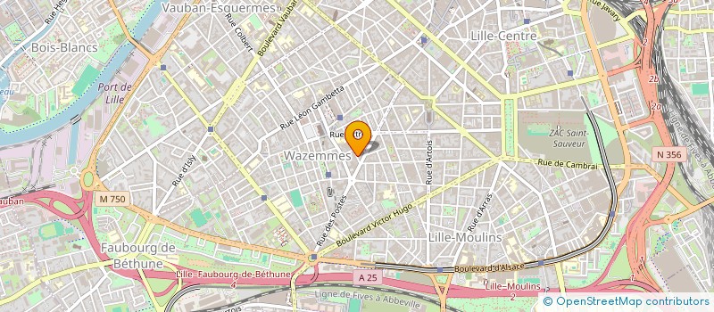 localisation de l'entreprise LEGIBUS à LILLE