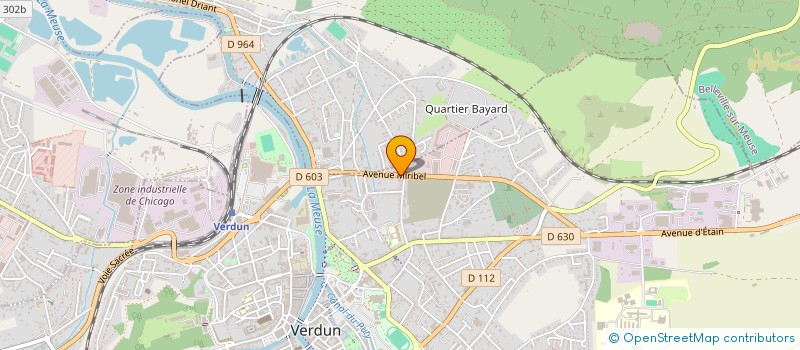 localisation de l'entreprise LEGICONSEIL AVOCATS à VERDUN