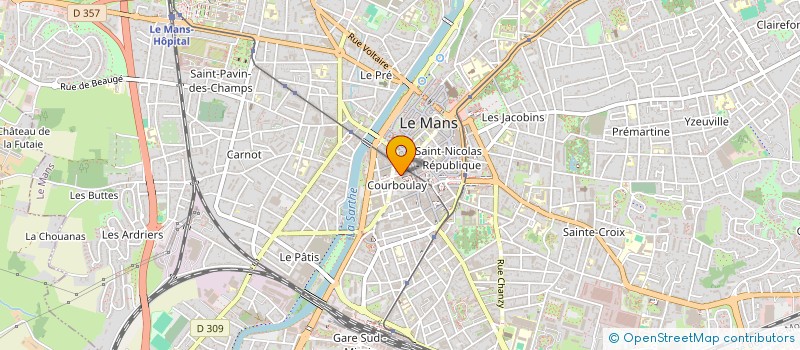 localisation de l'entreprise LEGIMMO  LE MANS