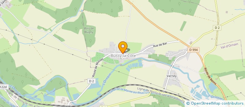 localisation de l'entreprise LEGIO VII à VAL-D'ORNAIN