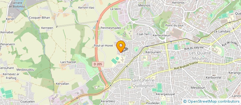 localisation de l'entreprise LEGION BRESTOISE D'AIRSOFT 29 à BREST