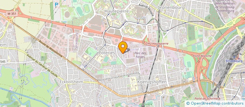 localisation de l'entreprise LEGION SECURITE à STRASBOURG
