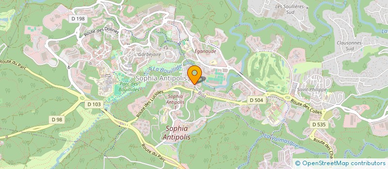 localisation de l'entreprise LEGIPOLIS AVOCATS  BIOT