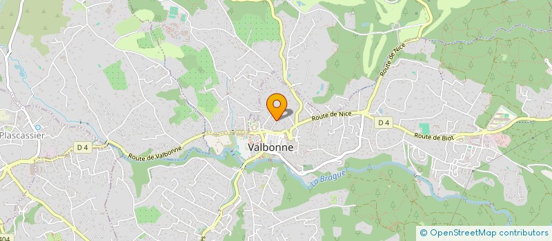 localisation de l'entreprise LEGIS à VALBONNE