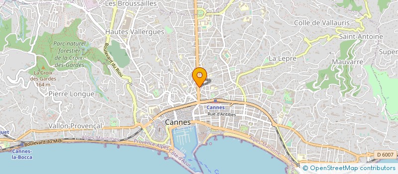 localisation de l'entreprise LEGIS - CONSEILS à GRASSE