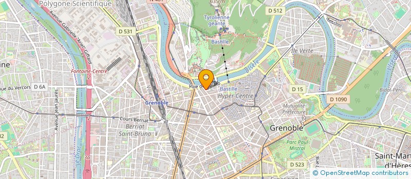 localisation de l'entreprise LEGISTAR à GRENOBLE