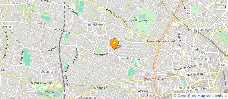 localisation de l'entreprise LEGISTIA PERIER CHAPEAU AVOCATS  BORDEAUX