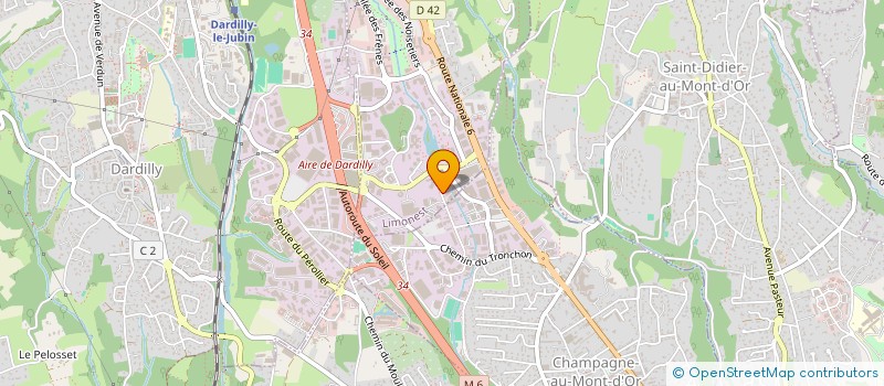 localisation de l'entreprise LEGISYSTEMS  LIMONEST