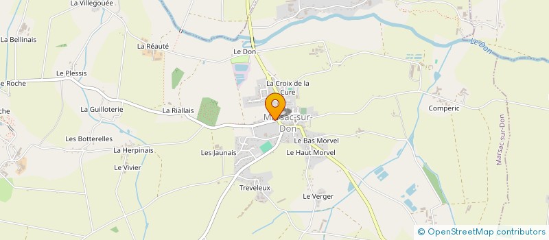 localisation de l'entreprise LEGLAND*RENE/INDIVISION à MARSAC-SUR-DON
