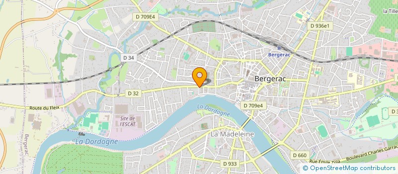 localisation de l'entreprise LEGLISE BOURRIN à BERGERAC