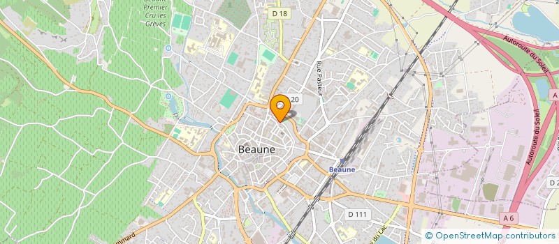 localisation de l'entreprise LEGLISE ET FILS à BEAUNE