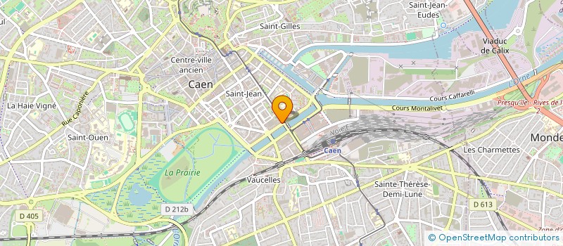 localisation de l'entreprise LEGNO EUROPA à CAEN