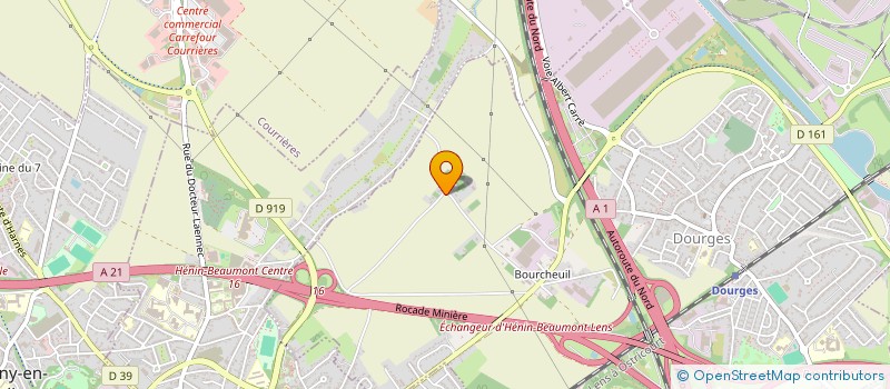 localisation de l'entreprise LEGO  LIEVIN