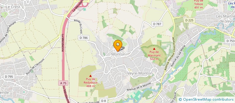 localisation de l'entreprise LEGO  VEYRE-MONTON