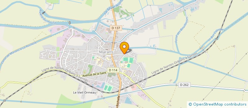 localisation de l'entreprise LEGOCAT'GWADA  MARANS