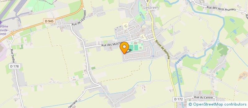 localisation de l'entreprise LEGOFRAN  LESTREM