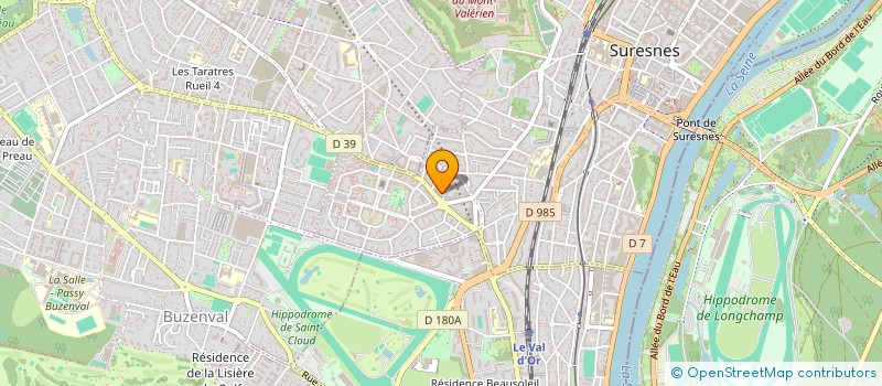 localisation de l'entreprise LEGOIS à SURESNES
