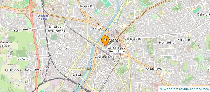 localisation de l'entreprise LEGOLEM  LE MANS