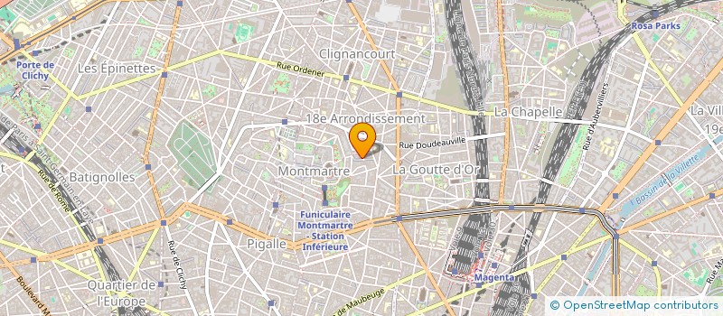 localisation de l'entreprise LEGOMNIA  PARIS