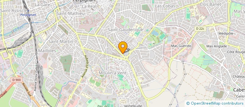 localisation de l'entreprise LEGOOO à PERPIGNAN