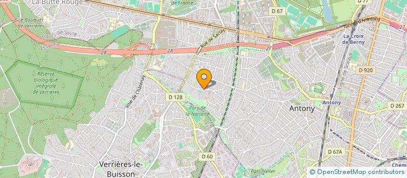 localisation de l'entreprise LEGOR CONSULTING à ANTONY