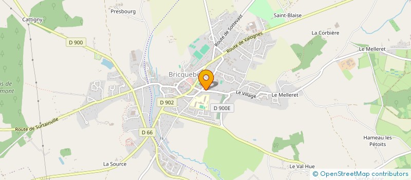 localisation de l'entreprise LEGOUPIL ET COMPAGNIE à BRICQUEBEC-EN-COTENTIN