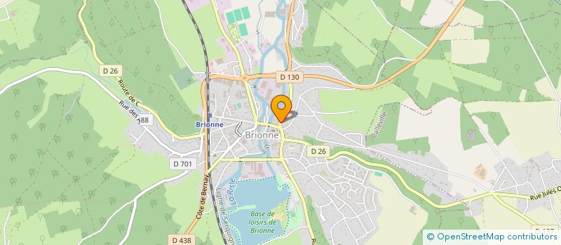 localisation de l'entreprise LEGOUT-LEFEBVRE  BRIONNE